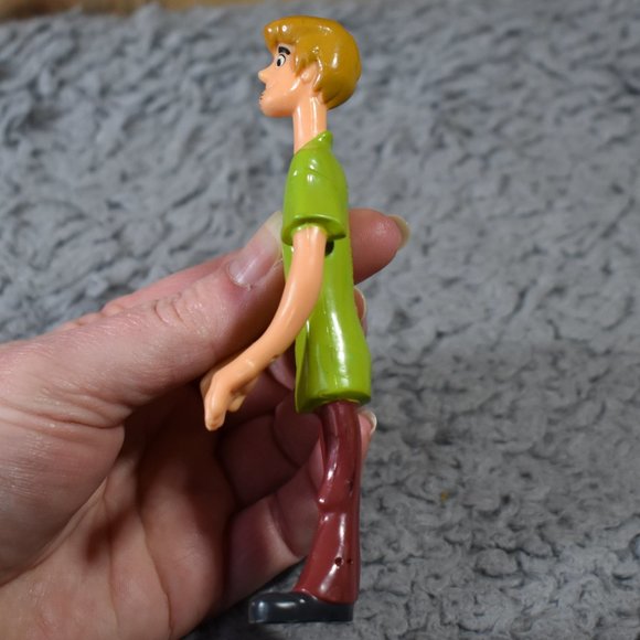 Vintage Shaggy from Scooby Doo Bendable Burger King Toy - Picture 3 of 11
